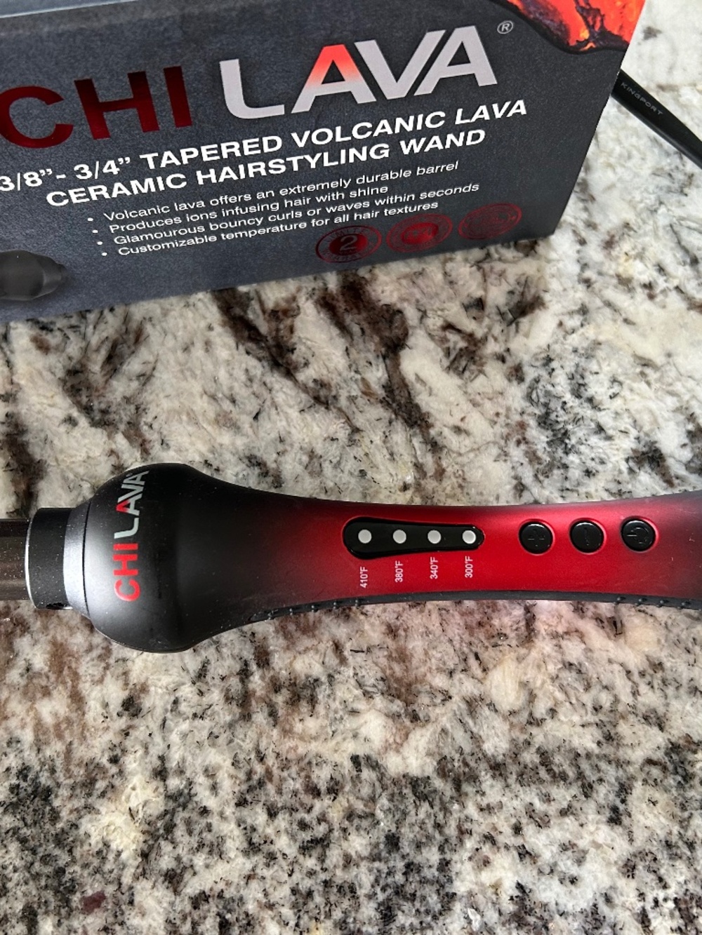 Chi lava tampered styling wand